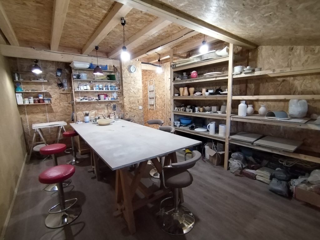 à l'atelier 2